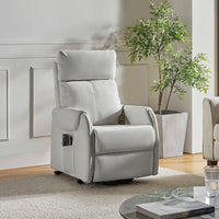 Sillón Reposet Eléctrico Braga Gris claro