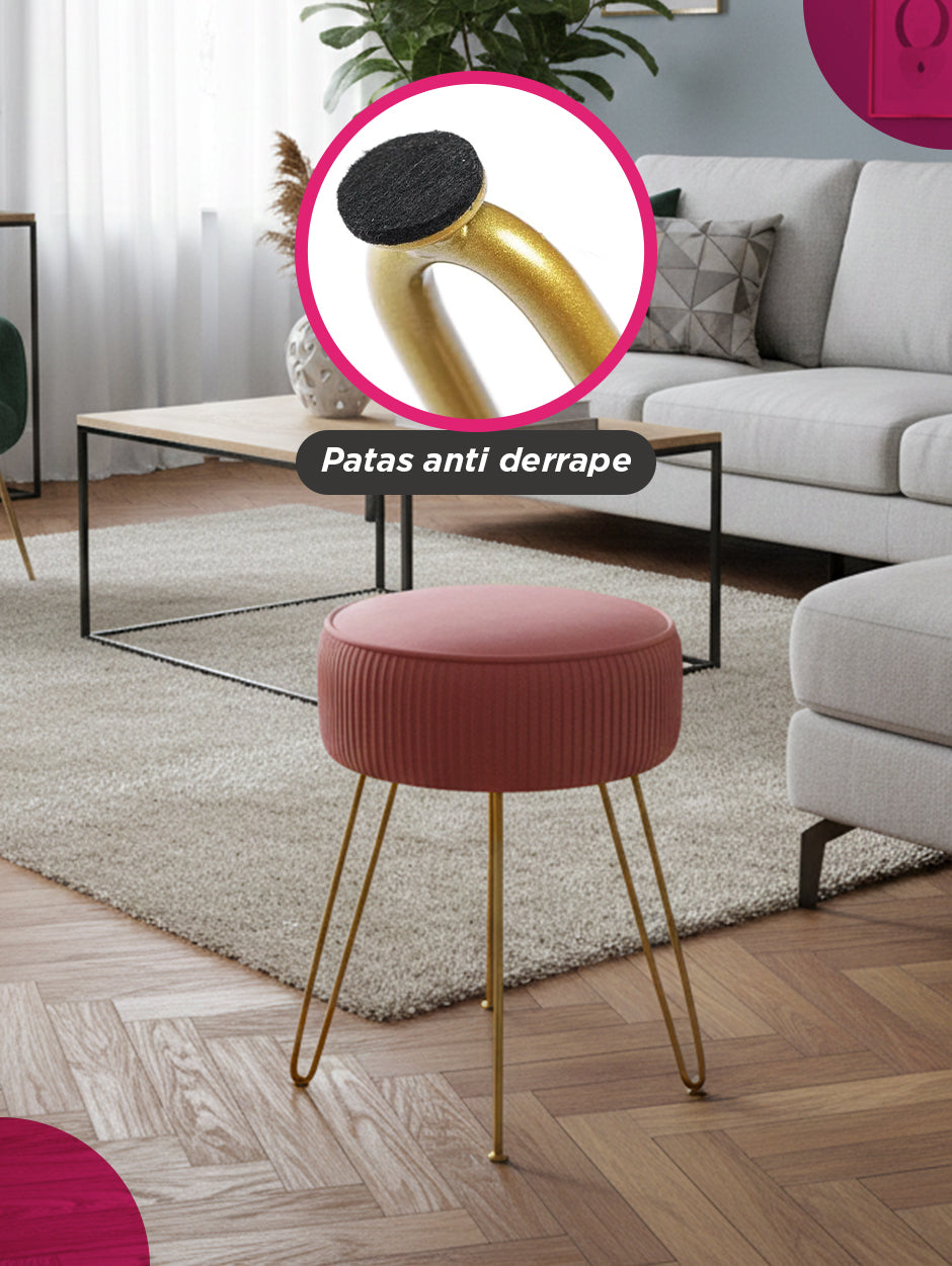 Banco De Hogar Spa Belleza Yuna Rosa