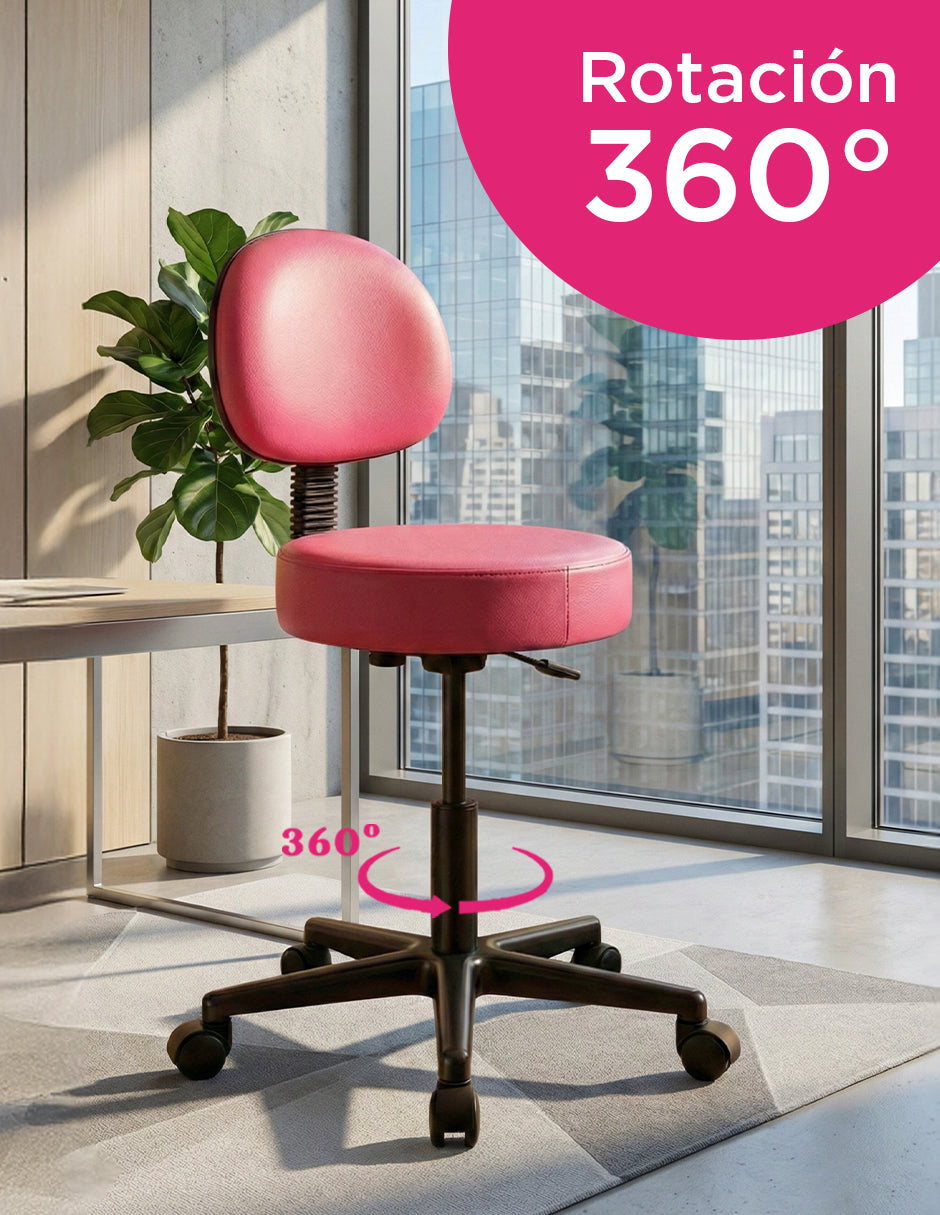 Banco ask con Respaldo Rosa