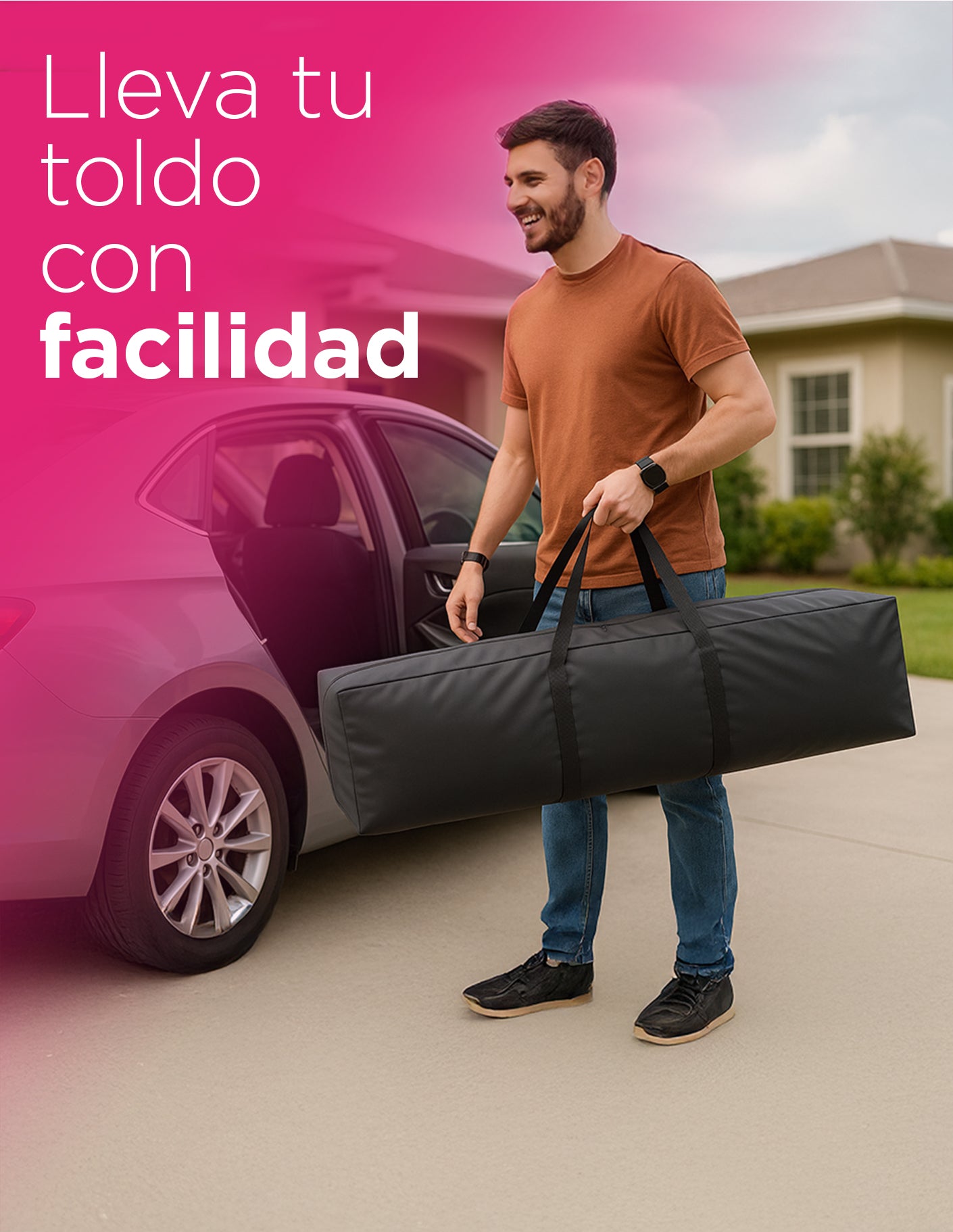 Bolsa de Transporte y Almacenamiento Vanlig para Toldo Plegable - Funda Impermeable de Poliéster