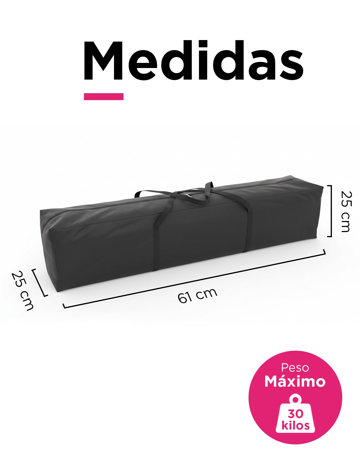 Bolsa de Transporte y Almacenamiento Vanlig para Toldo Plegable - Funda Impermeable de Poliéster