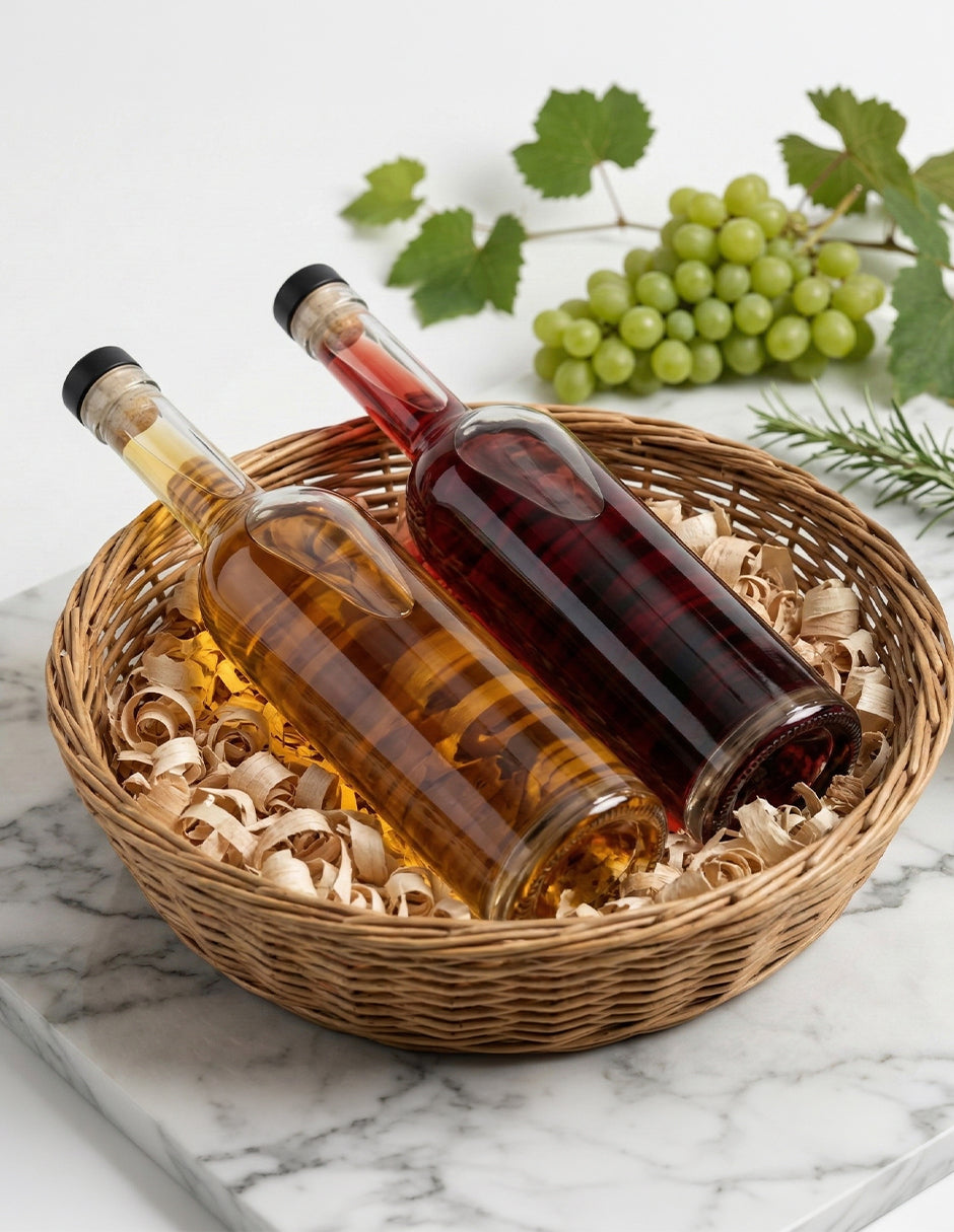 Botellas de Vidrio 750ml John Gabe (12 Pzs) - Ideal para Mezcal, Destilados y Aceites Gourmet