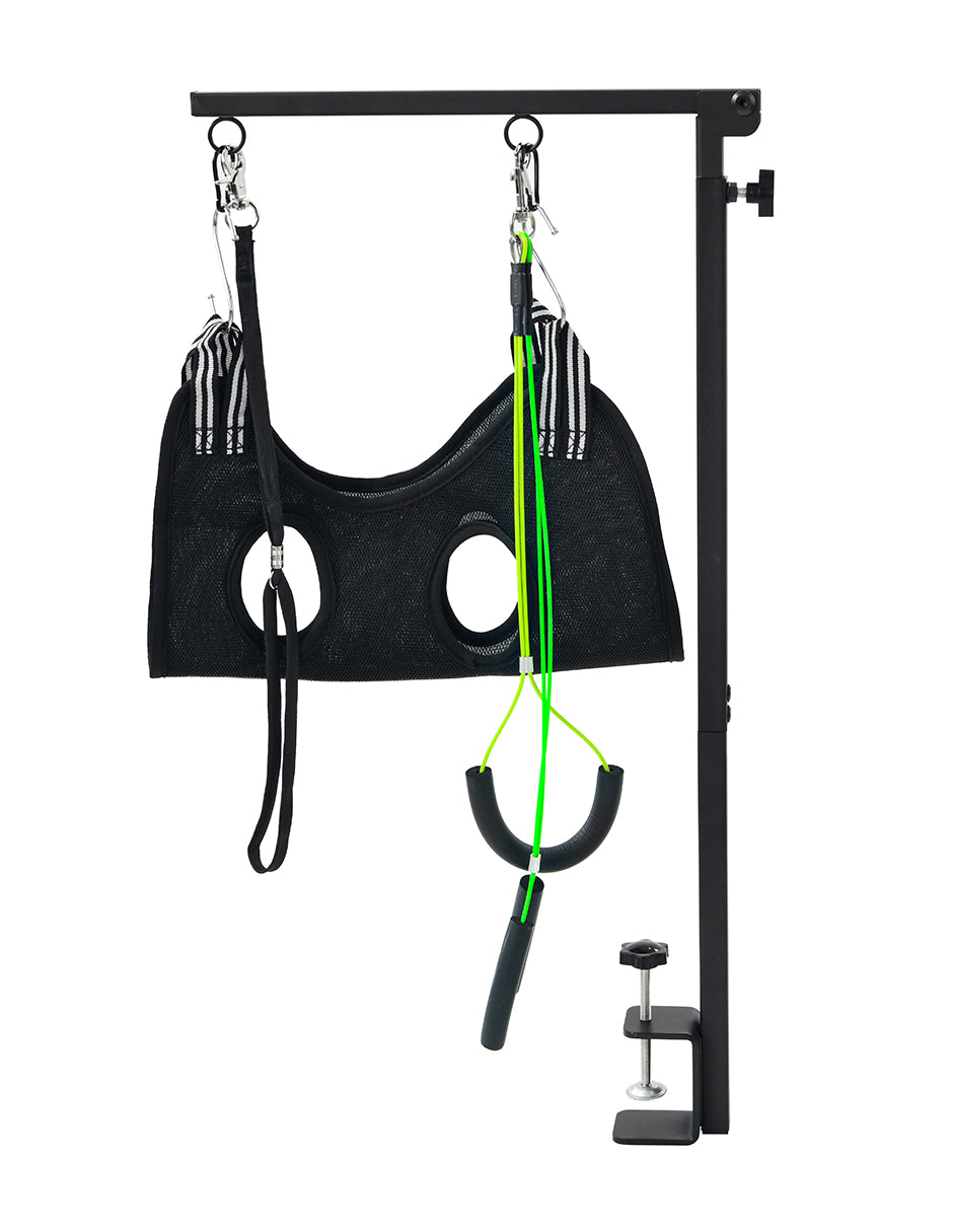 Soporte de Grooming Vanlig Jack Russell - Kit de Sujeción con Hamaca y Soportes