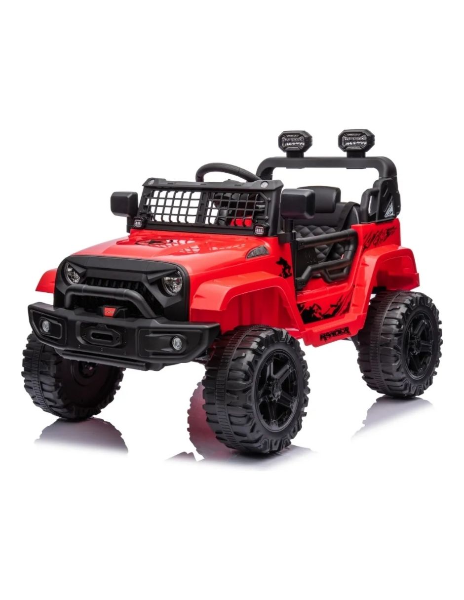 NUEVO Carrito Eléctrico Montable Todo Terreno Racing Rogue Mp3 Rojo