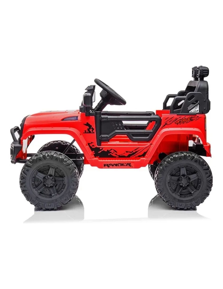 NUEVO Carrito Eléctrico Montable Todo Terreno Racing Rogue Mp3 Rojo