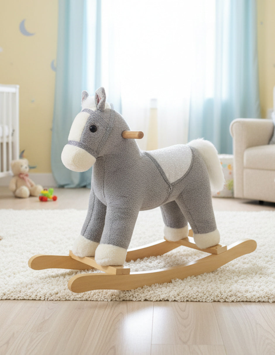Caballito Balancín Silveron Gris