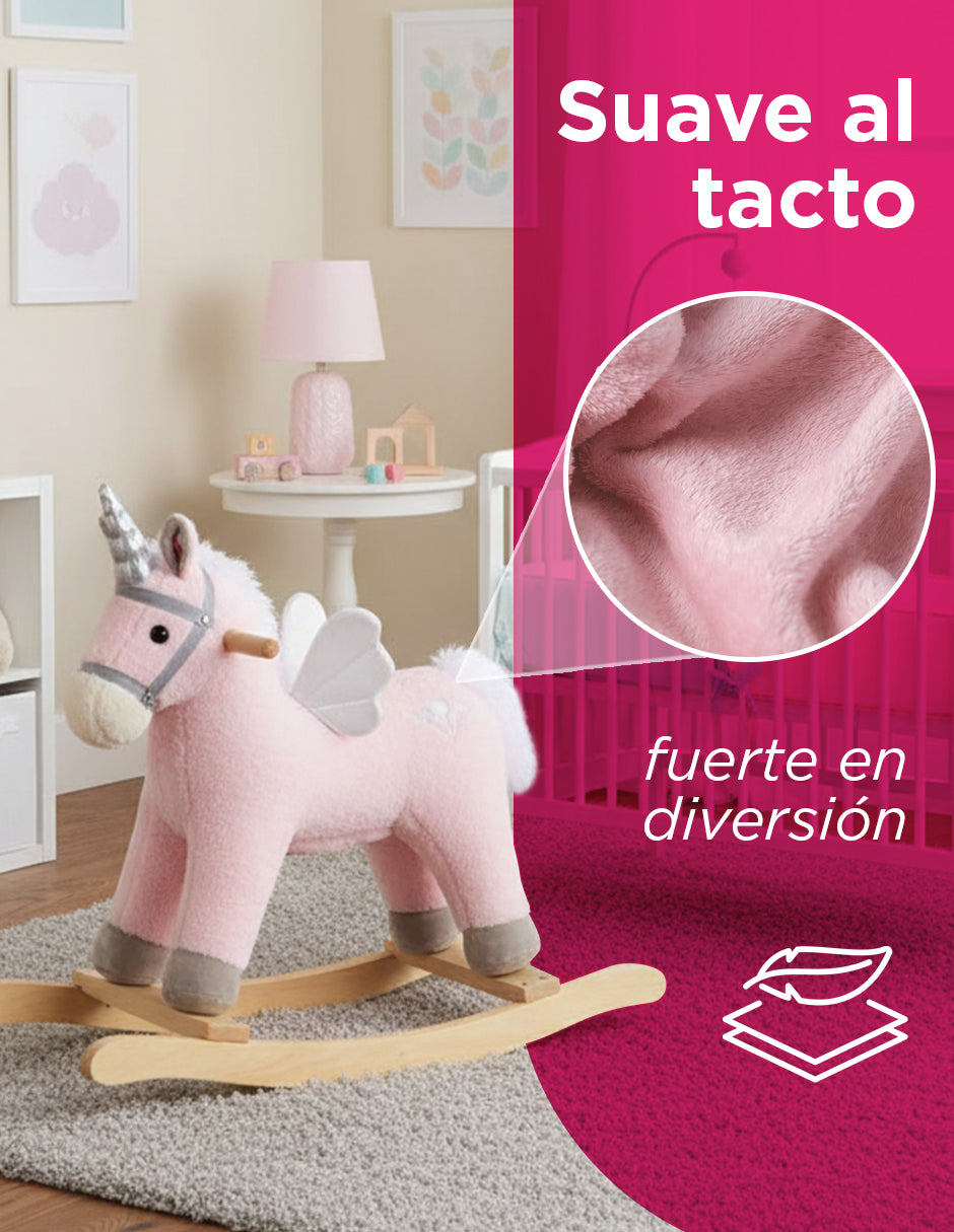 Caballito Balancín Unyra Rosa