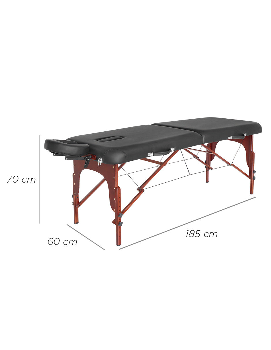 Cama De Masaje Madera Beirut Negro