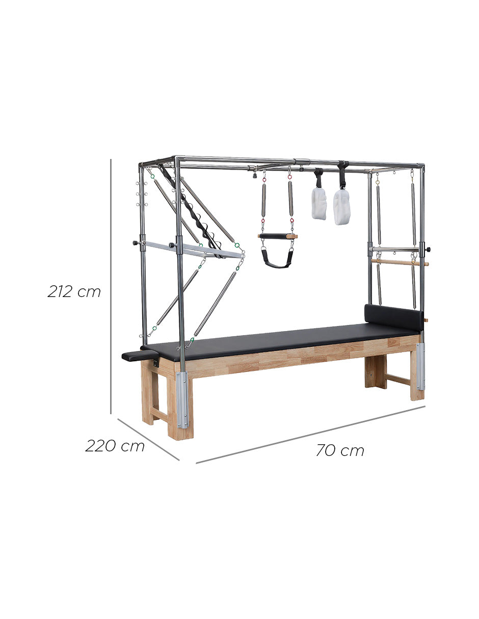 Cama De Pilates Reformer Cadilac Trapecio Studio Profesional