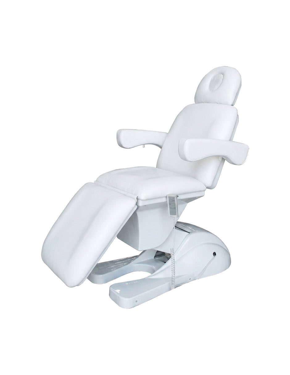 Cama Eléctrica Libano Para Masaje Spa Consultorio Color Blanco