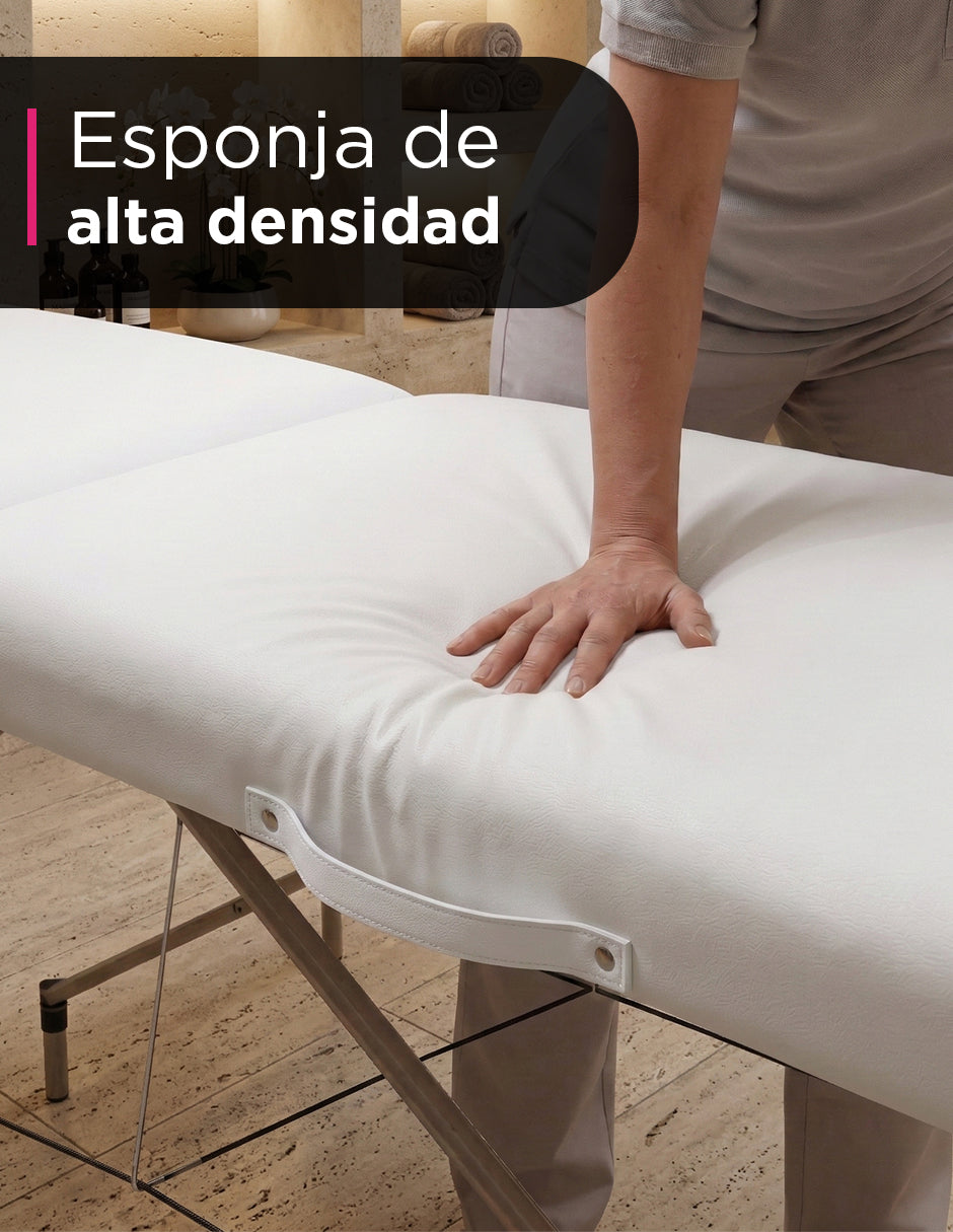 Cama de Masaje Portátil de Aluminio Agra Blanca – Camilla Plegable Profesional Vanlig