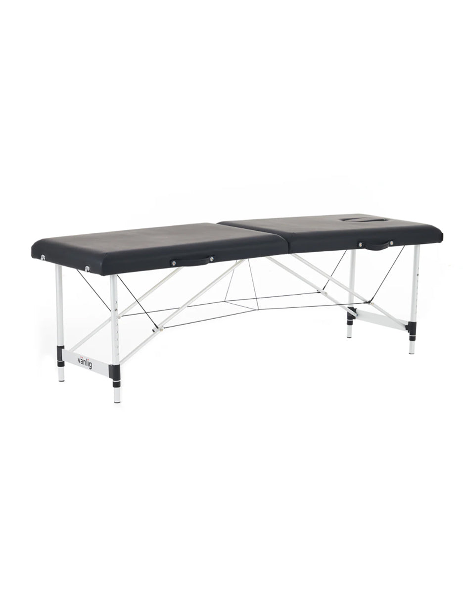 Cama de Masaje Portátil de Aluminio Agra Negra – Camilla Plegable Profesional Vanlig