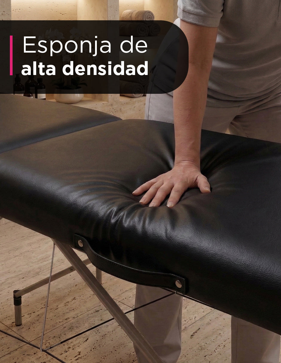 Cama de Masaje Portátil de Aluminio Agra Negra – Camilla Plegable Profesional Vanlig