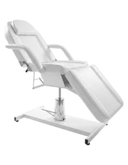 Camilla Hidráulica Multifuncional Malasia Blanca: Ergonomía 360° y Confort de Alta Gama