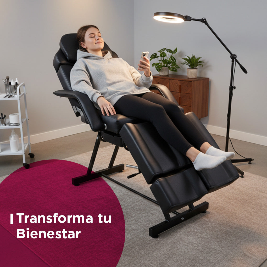 Camilla Reclinable Profesional Masaje Spa Tatuaje Estética