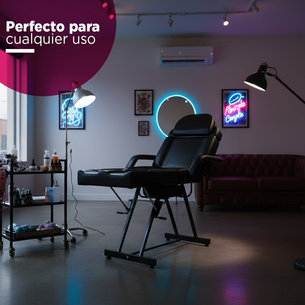 Camilla Reclinable Profesional Masaje Spa Tatuaje Estética