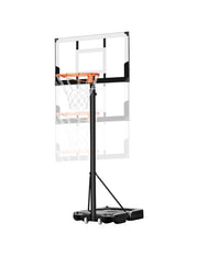 Canasta de Básquetbol Portátil Ajustable 1.1 a 3.05 m Vänlig ZW003 - Tablero con Doble Resorte e Impacto de Rebote