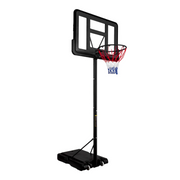 Canasta de Basquetbol Exterior Ajustable 1.50 a 3.05 m Mambab Vänlig - Sistema de Baloncesto Portátil con Tablero 110x75 cm