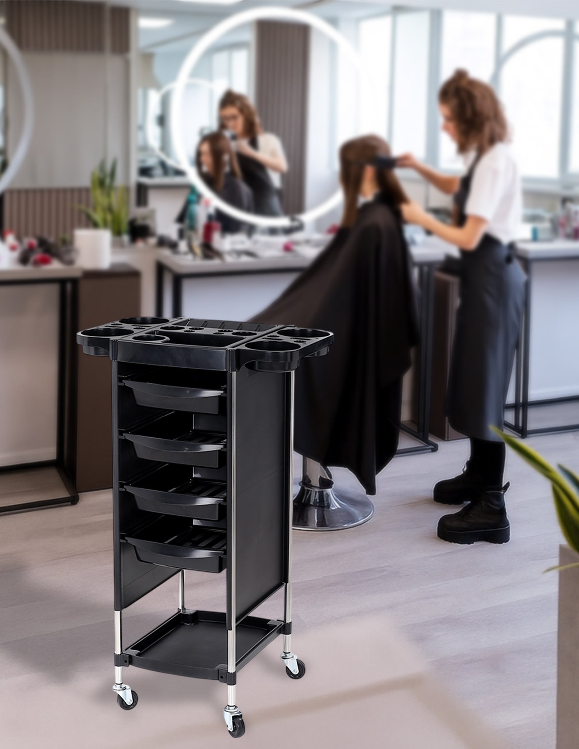 Carrito Auxiliar Organizador Estética Pisa