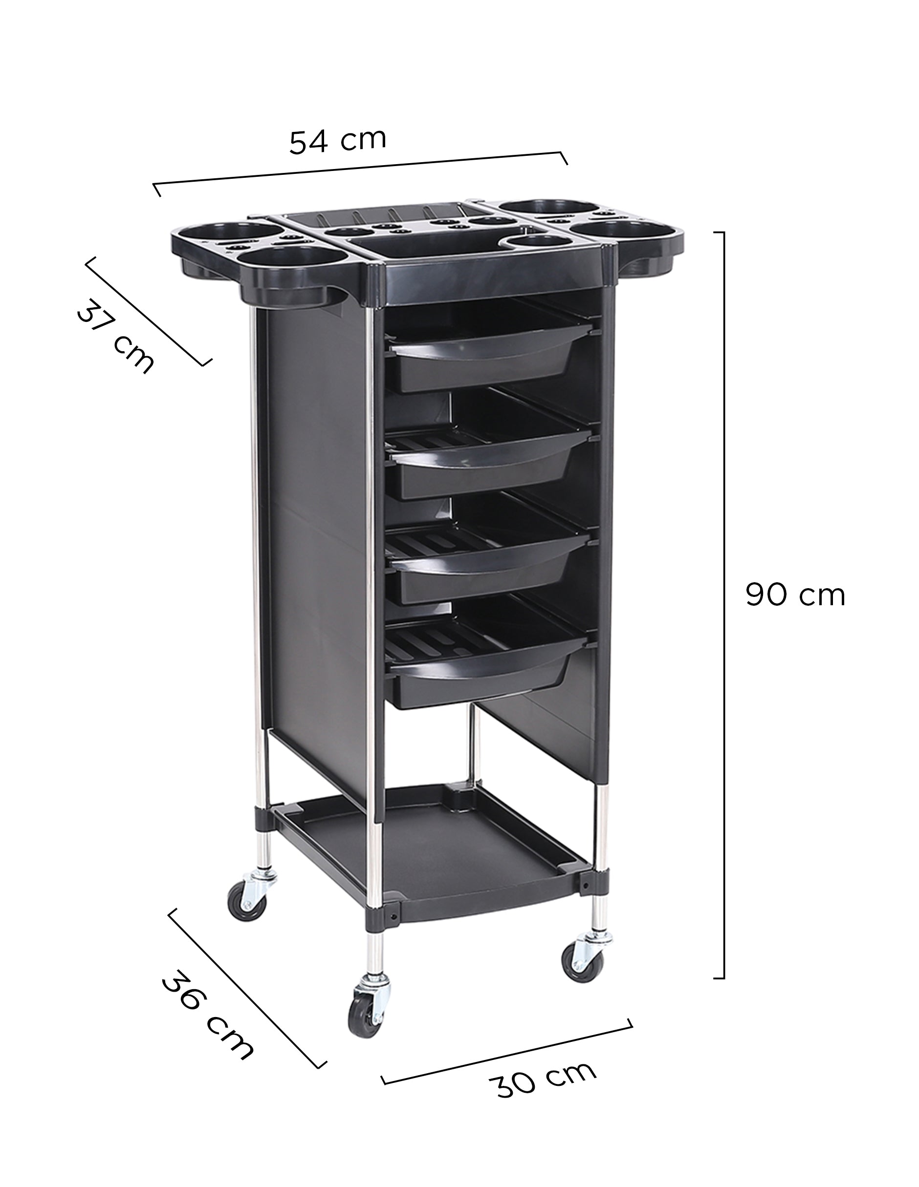 Carrito Auxiliar Organizador Estética Pisa