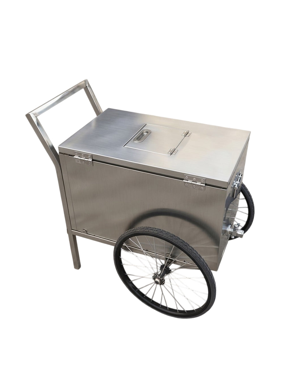 Carrito De Paletas De Hielo Eira Gris