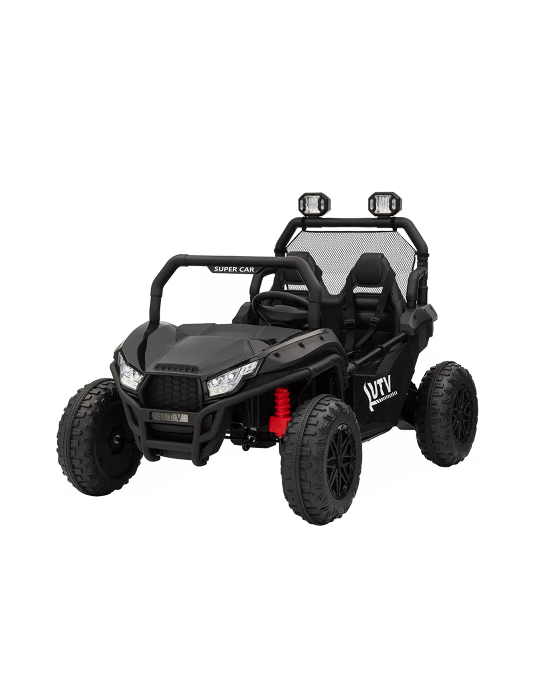Carro Eléctrico Camioneta Montable Infantil Control Remoto Explora Negro