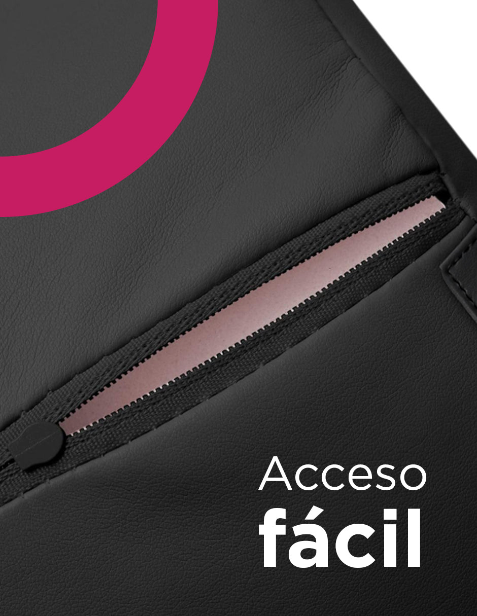 Cojin Reposa Cabezas Circular 66 x 23 Cm Ghazir Negro