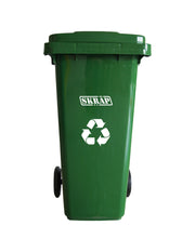 Contenedor De Basura 120L Verde