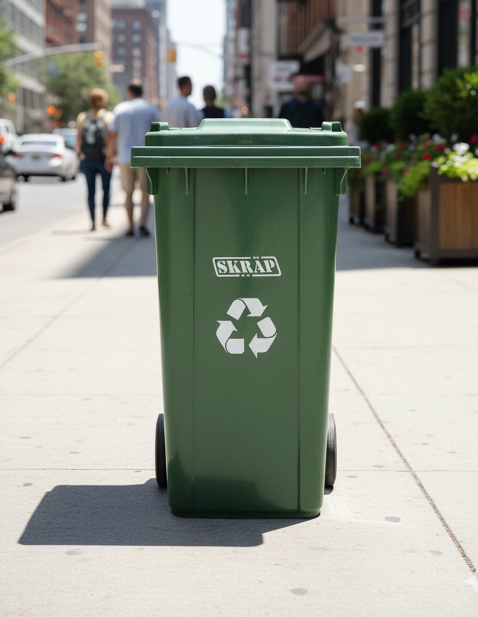 Contenedor De Basura  240L Verde