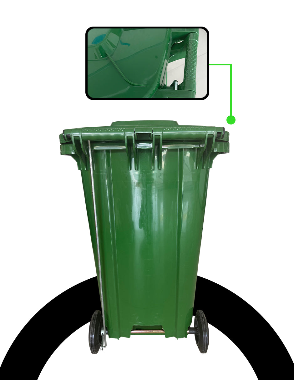 Contenedor De Basura  240L Verde
