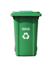 Contenedor De Basura 360L Verde