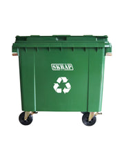 Contenedor De Basura 660L Verde