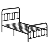 Base De Cama Acero Reforzada Individual Diseño Elegante
