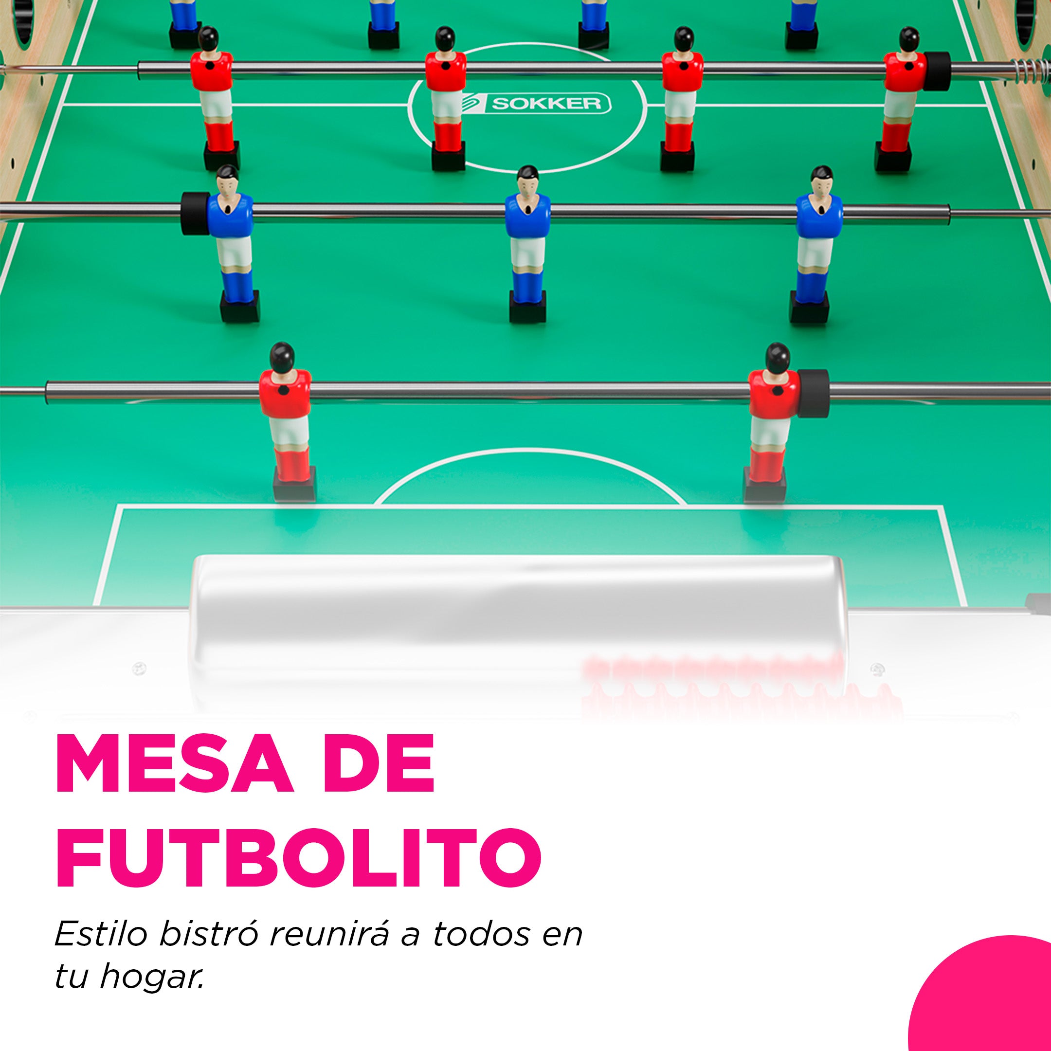 Futbolito Clásico Estilo Bistró