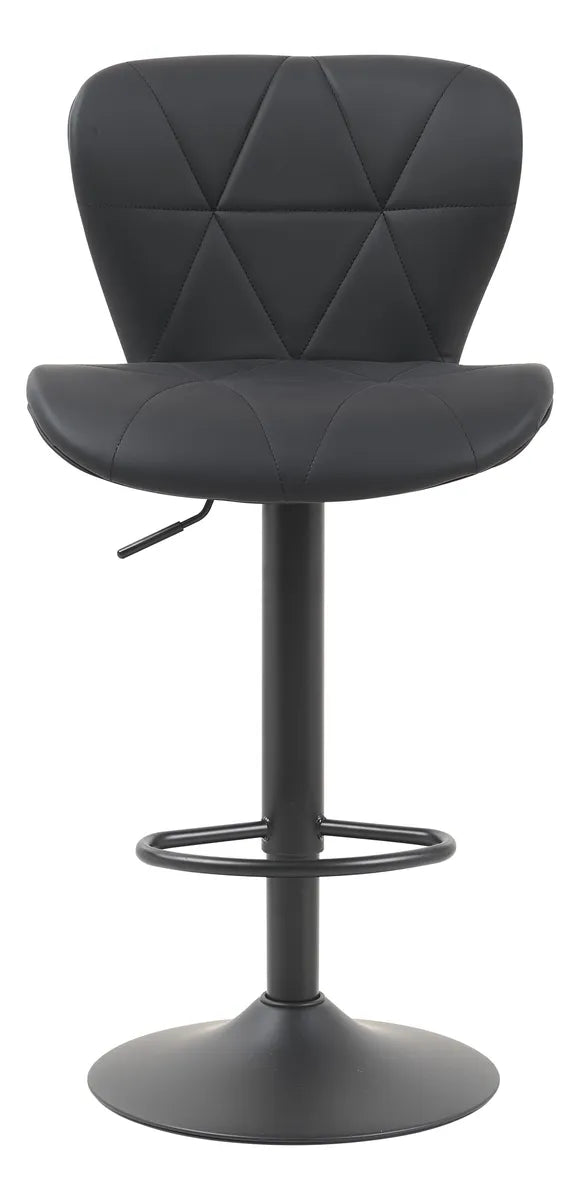Set de Sillas de Barra Ajustables Umbria Negro (Par)