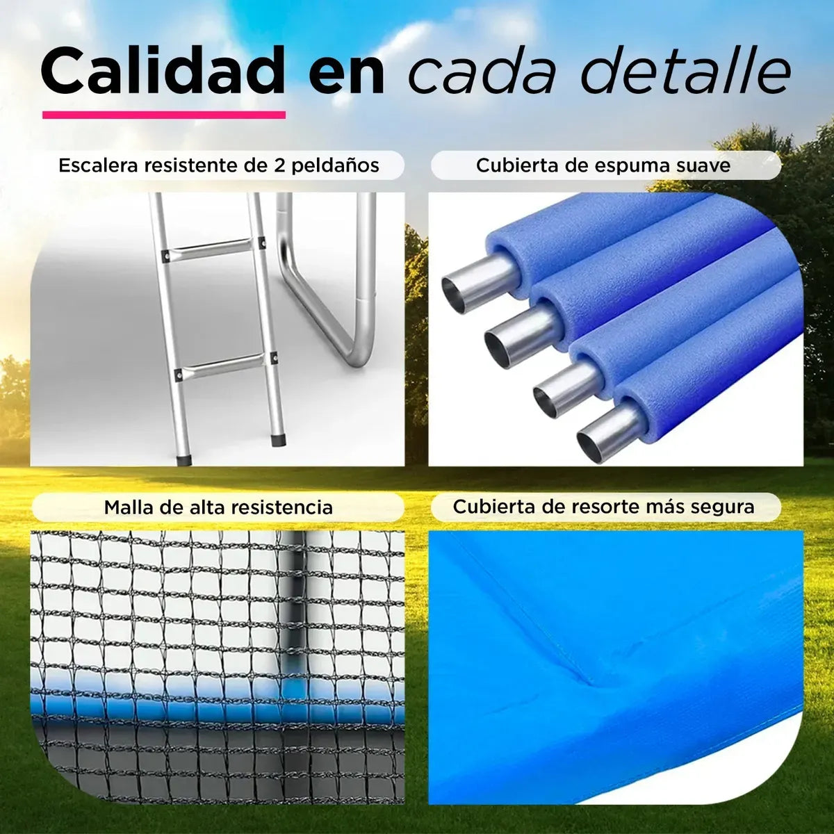 Trampolín 14 ft Armable