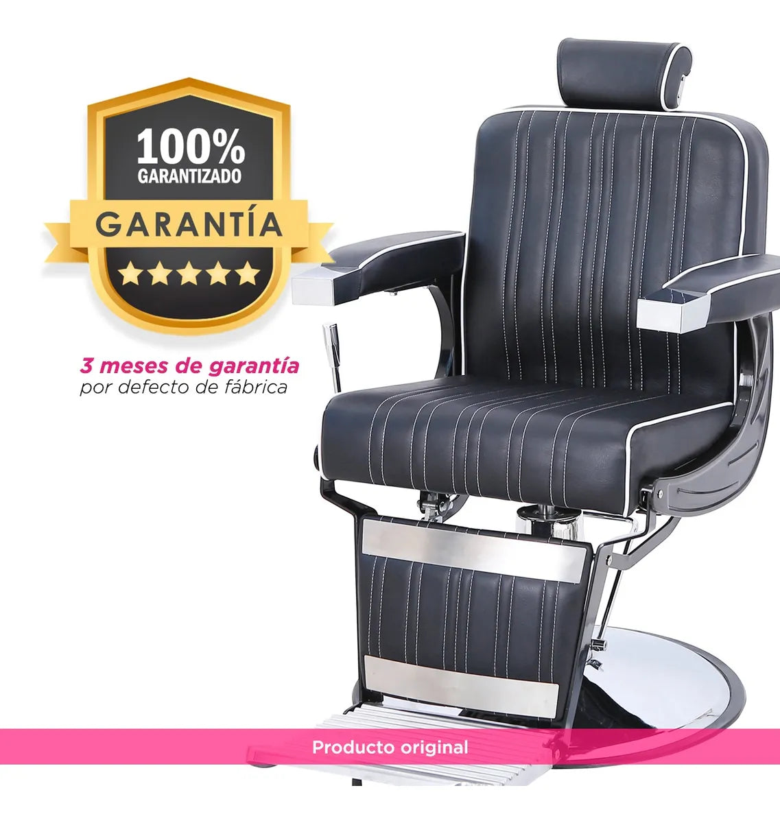 Silla de Barbería Felicia Reclinable