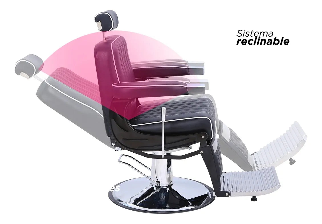 Silla de Barbería Felicia Reclinable