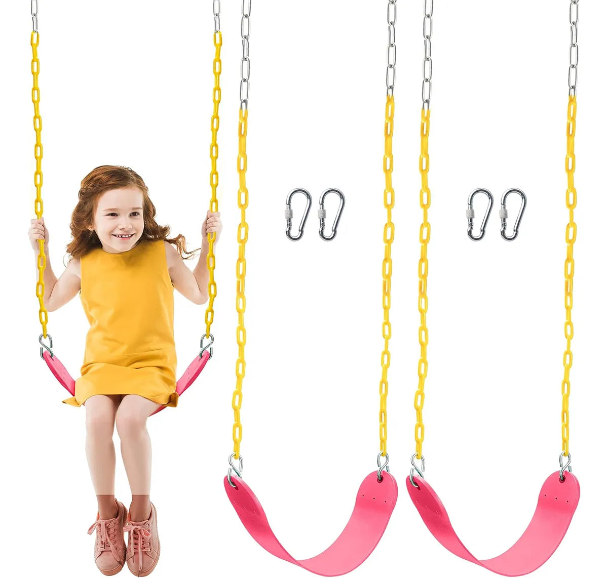 Par de Columpios Infantiles Exterior