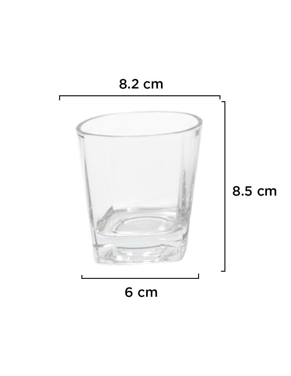 Decantador York de Vidrio con Tapón Hermético y Set de Vasos de Lujo