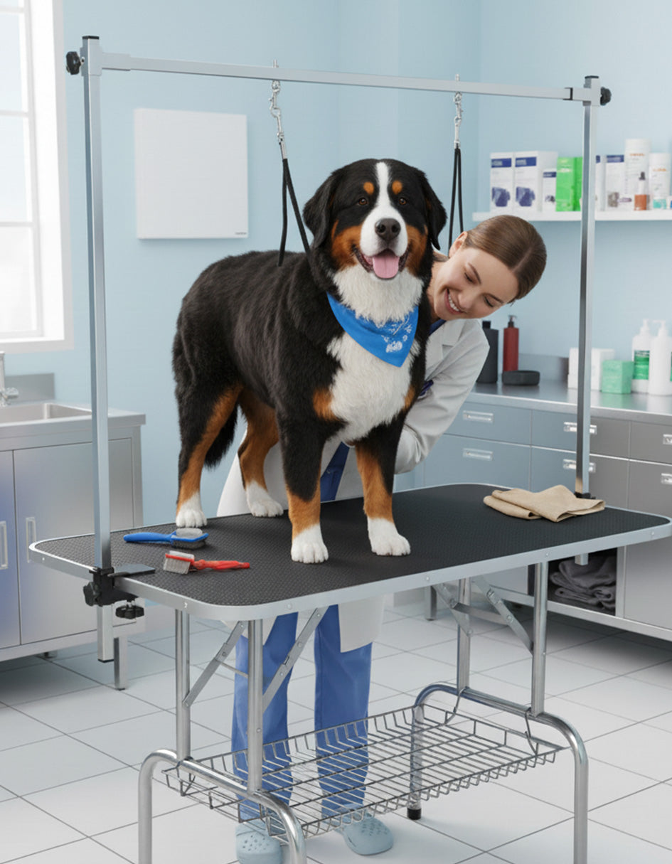 Estación de Estética Canina y Veterinaria Bernese Profesional Doble Correa Doble