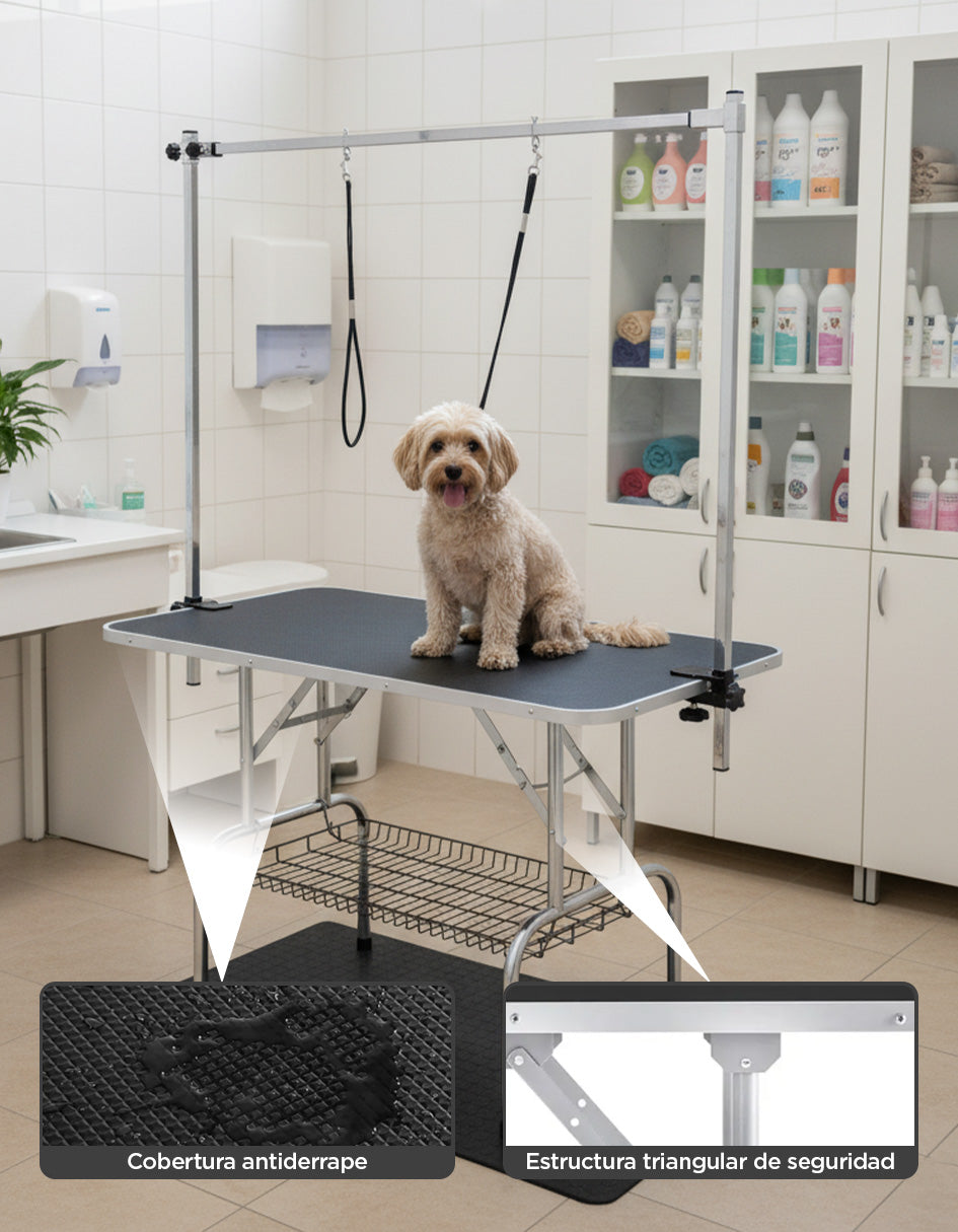 Estación de Estética Canina y Veterinaria Bernese Profesional Doble Correa Doble