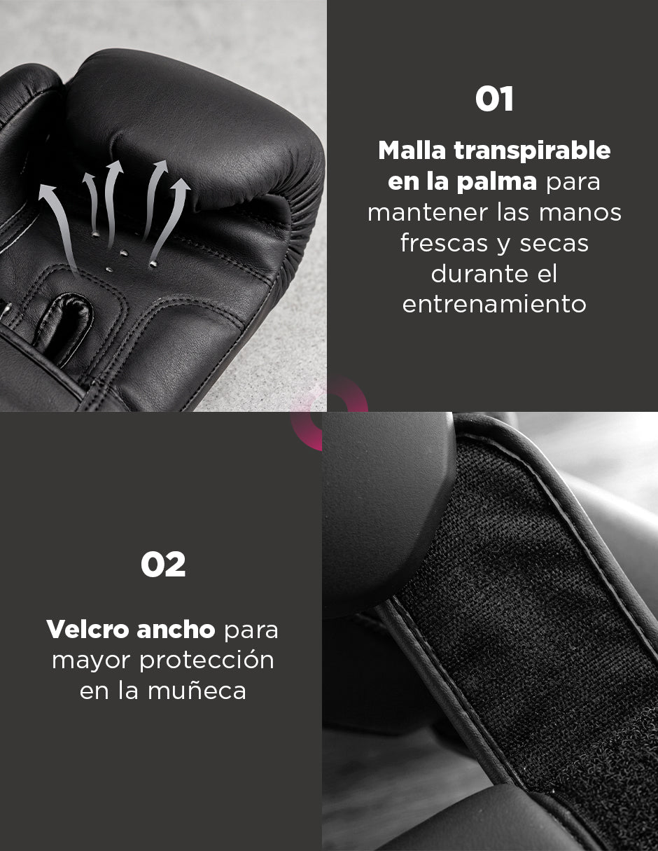 Guantes De Box 16oz Drakkar Negro