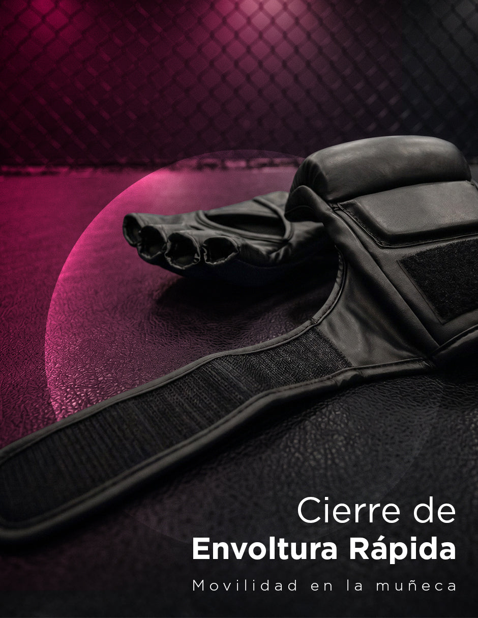 Guantes MMA Artes Marciales Talla M Palma Abierta Entrenamiento Vanlig