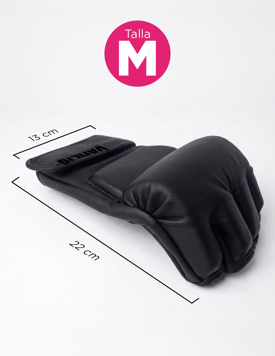 Guantes MMA Artes Marciales Talla M Palma Abierta Entrenamiento Vanlig
