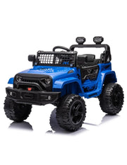 Jeep Montable Todo Terreno Racing Rogue Azul Con MP3