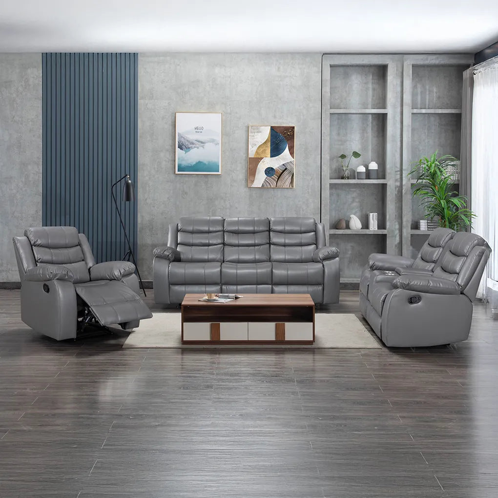 Juego De Sala Praga Gris