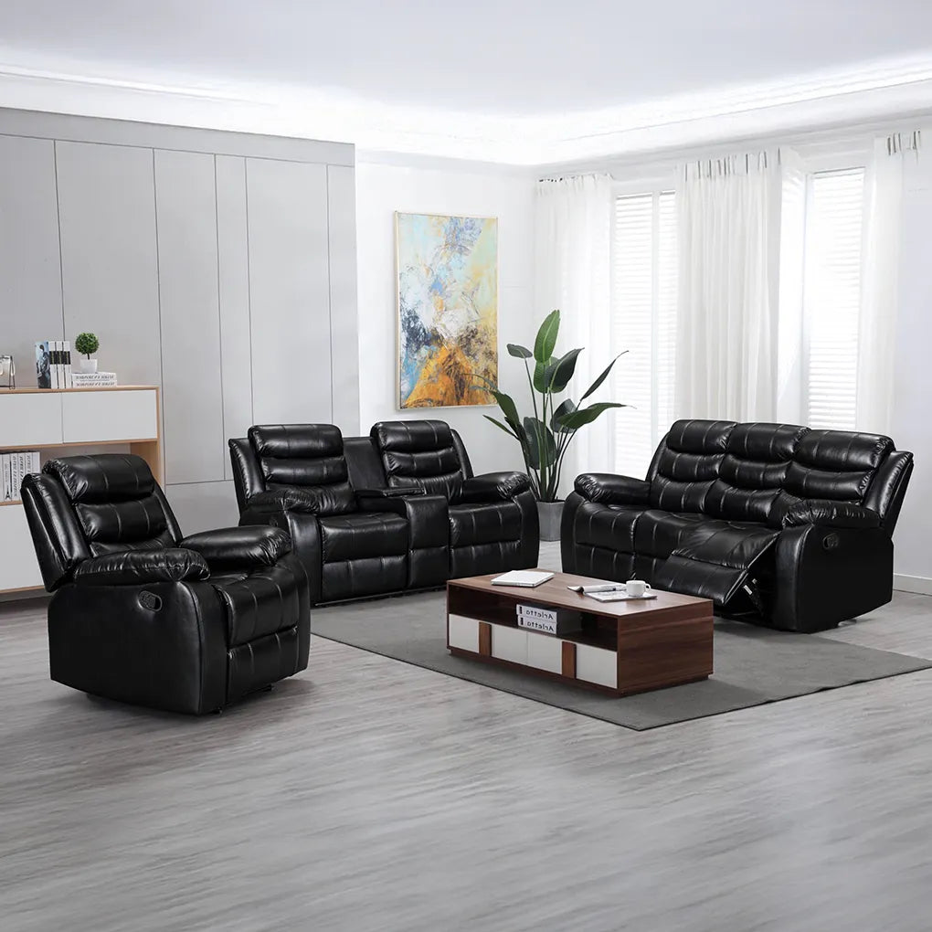 Juego De Sala Praga Negro