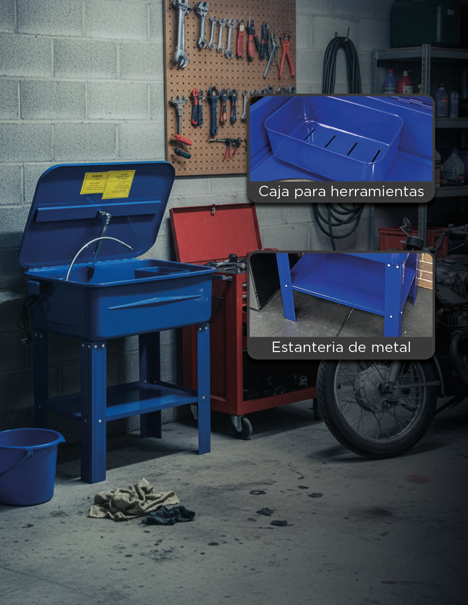 Lavadora De Piezas 20 Gal Oxilen