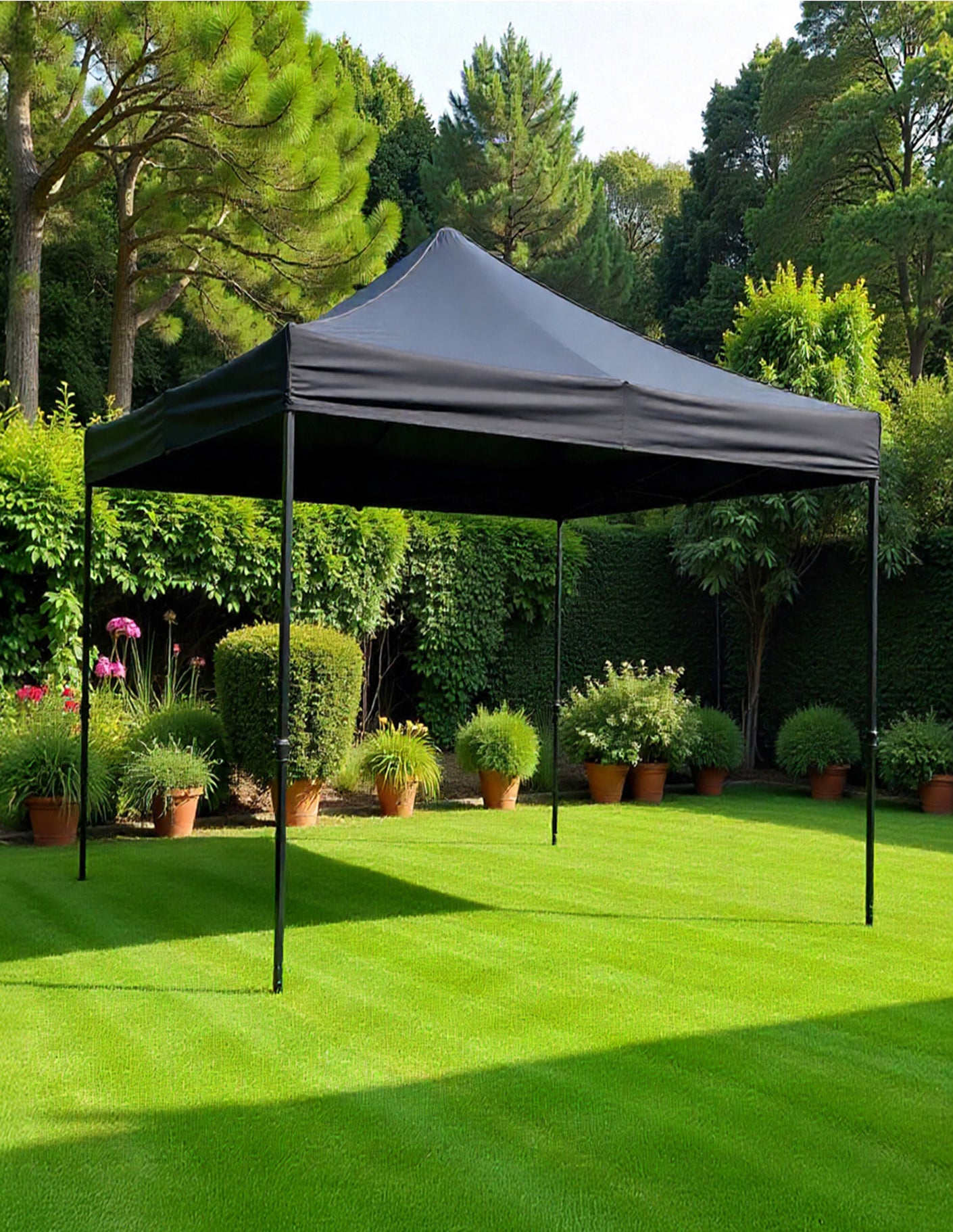 Lona Repuesto Para Toldo 2X2 Negra